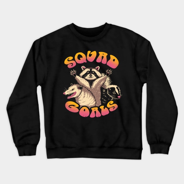 Forbidden Squad Crewneck Sweatshirt by Vincent Trinidad Art